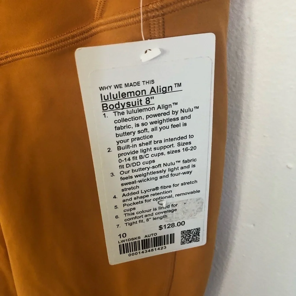 𝅺NWT lululemon Align™ Bodysuit 8